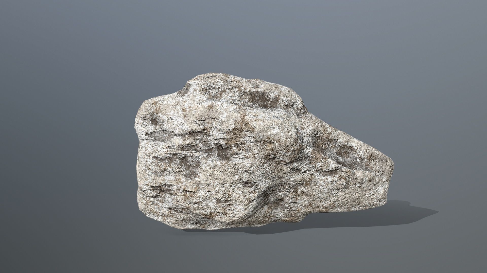 rocks rock Low-poly 3D model_13
