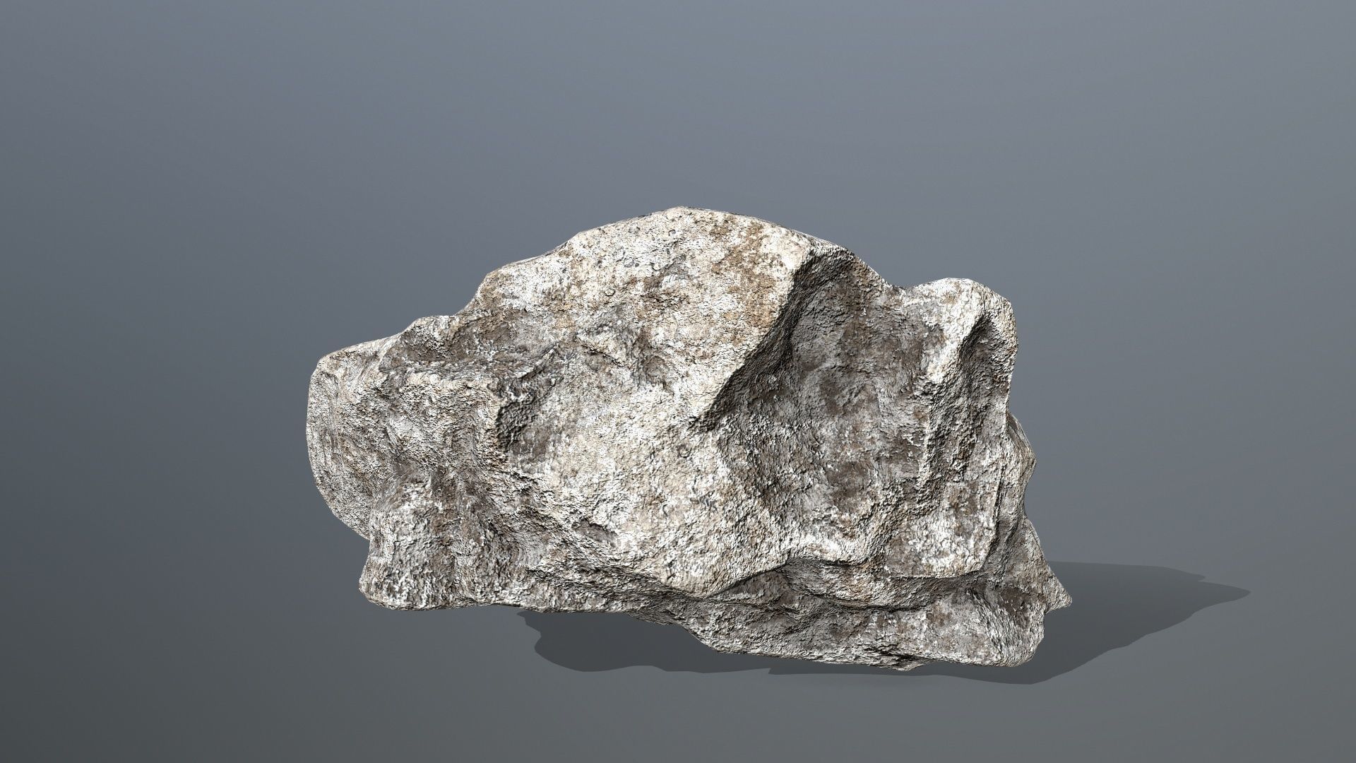 rocks rock Low-poly 3D model_12