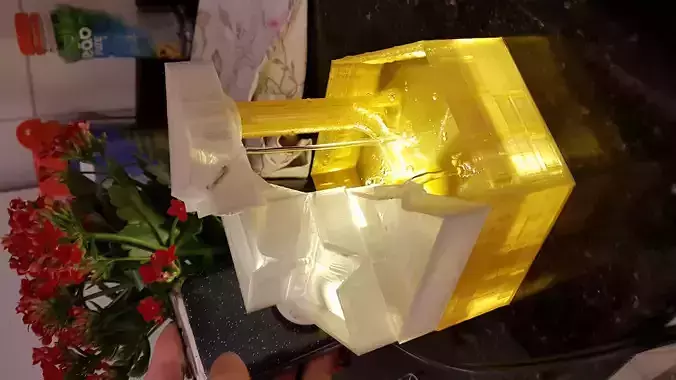 Waterfall Fountain 5 floors 3D print model