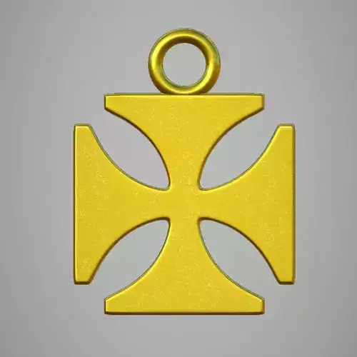 Pendant cross of st michael