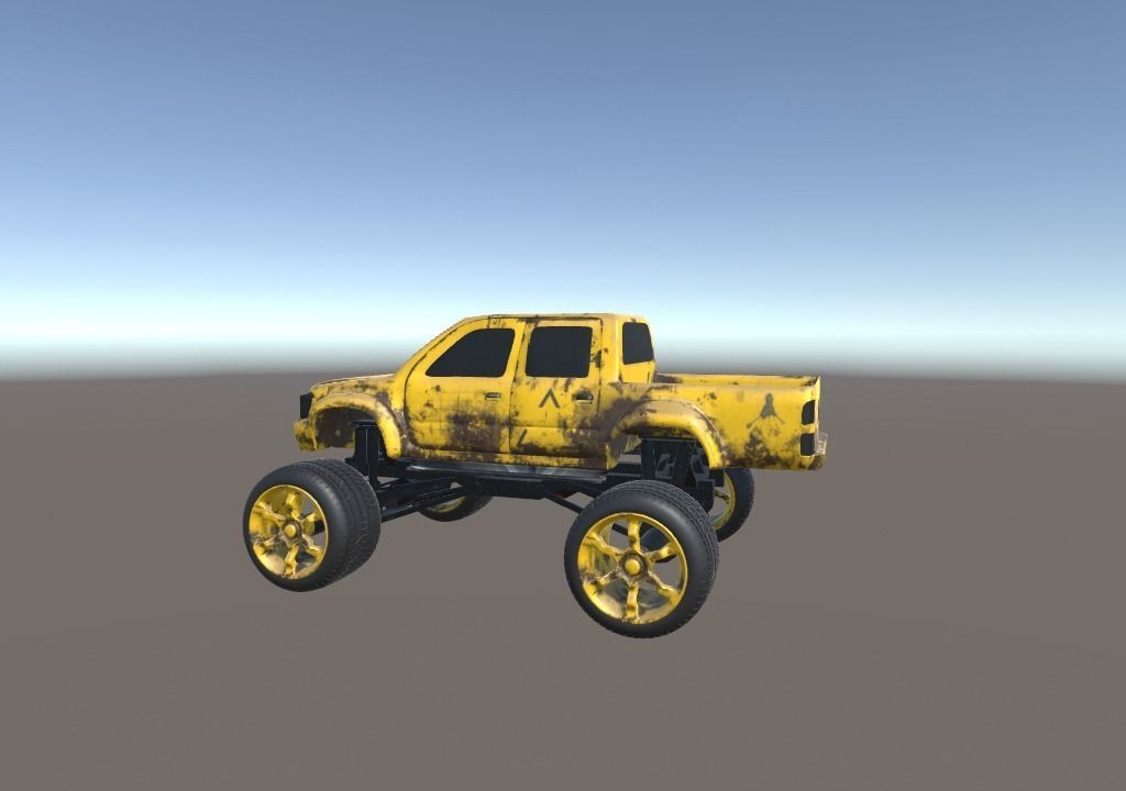 3 - Low Poly Monster Turks Package Low-poly 3D model_4