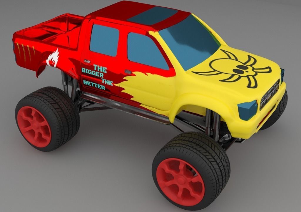 3 - Low Poly Monster Turks Package Low-poly 3D model_10