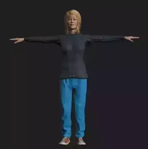 3D women woman