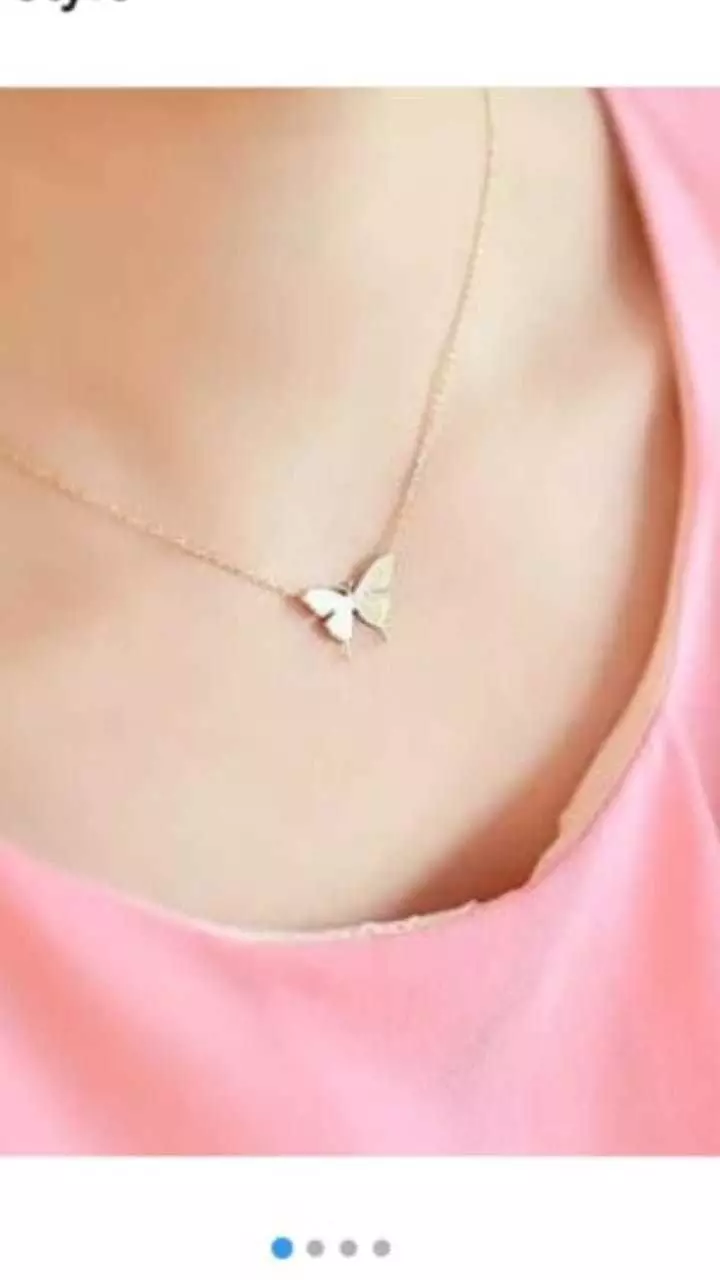 buterfly butterfly necklace 3D print model_0