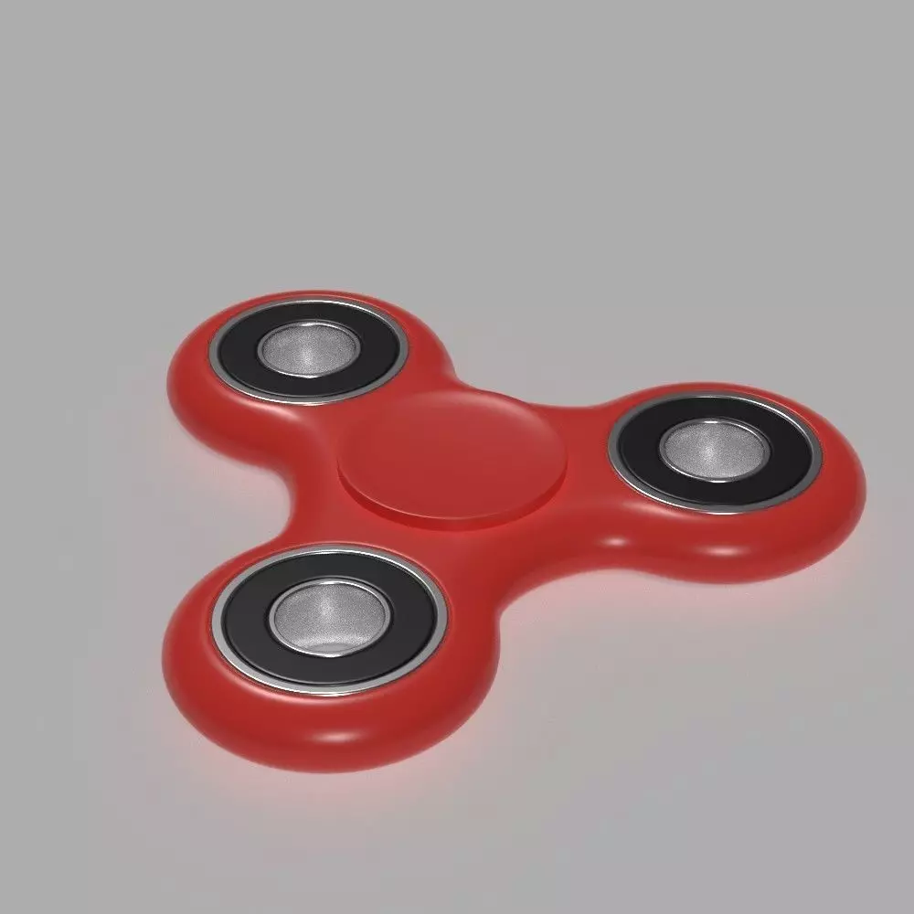 Fidget Spinner 3D model_0