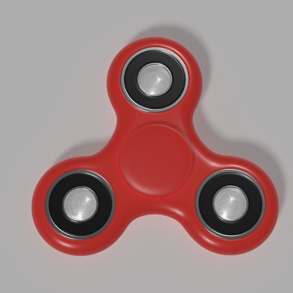 Fidget Spinner 3D model_1