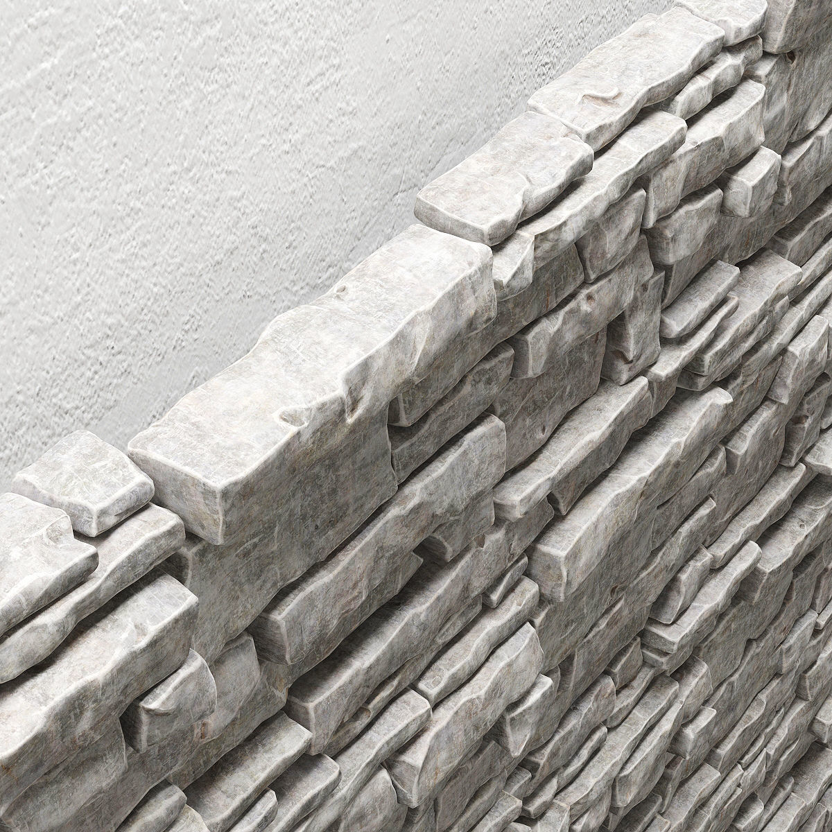 Clinker brick 3D model_2