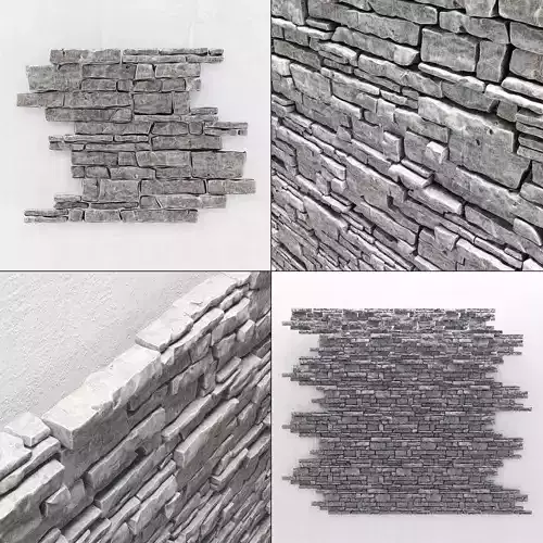 Clinker brick 3D model