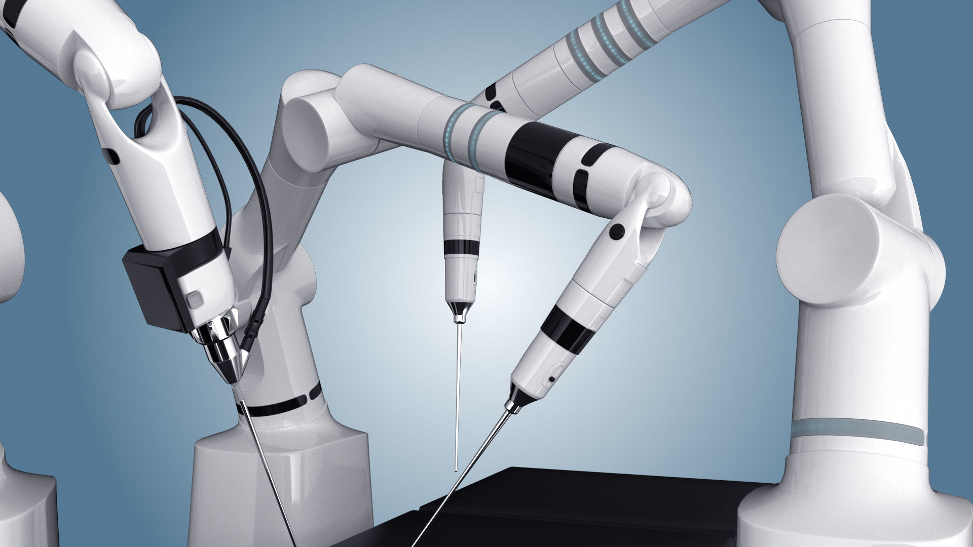 Robot surgery machine 3D model_1