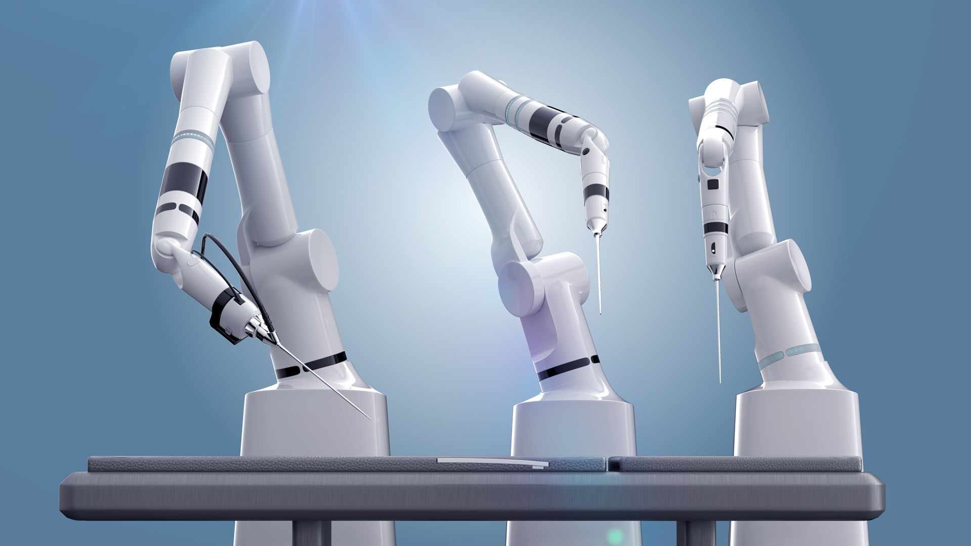 Robot surgery machine 3D model_4