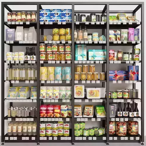 Shop Rack 3D model