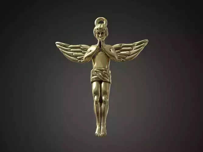 Young angel pendant