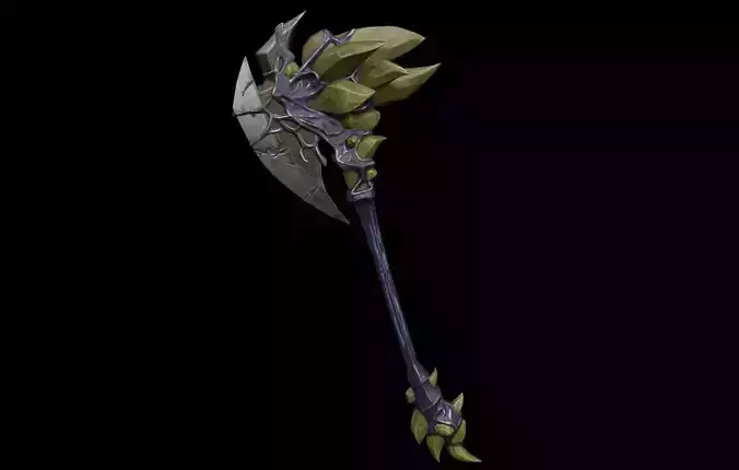 Stylized Axe for game