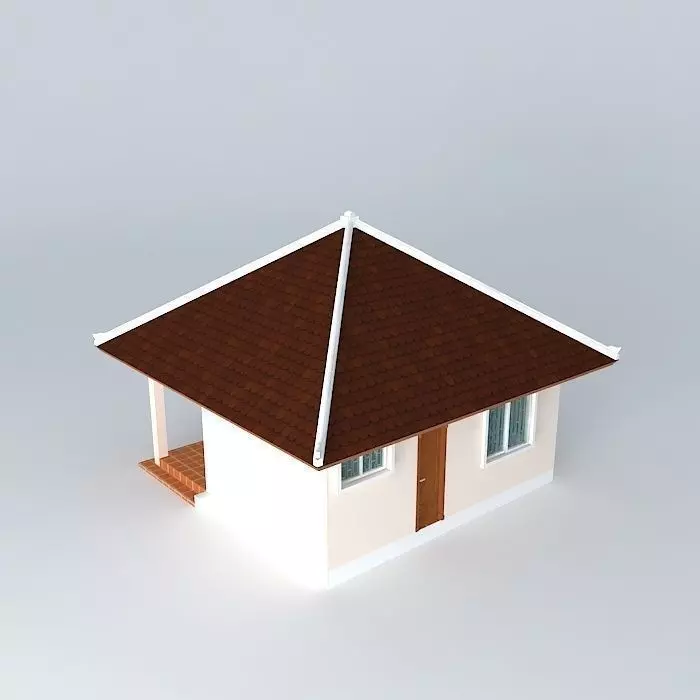 Guard House 3D model_0