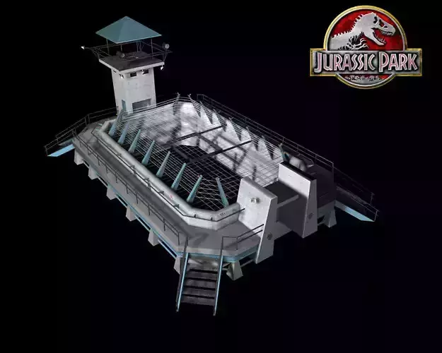 Velociraptor Pen from Jurassic Park 3D model