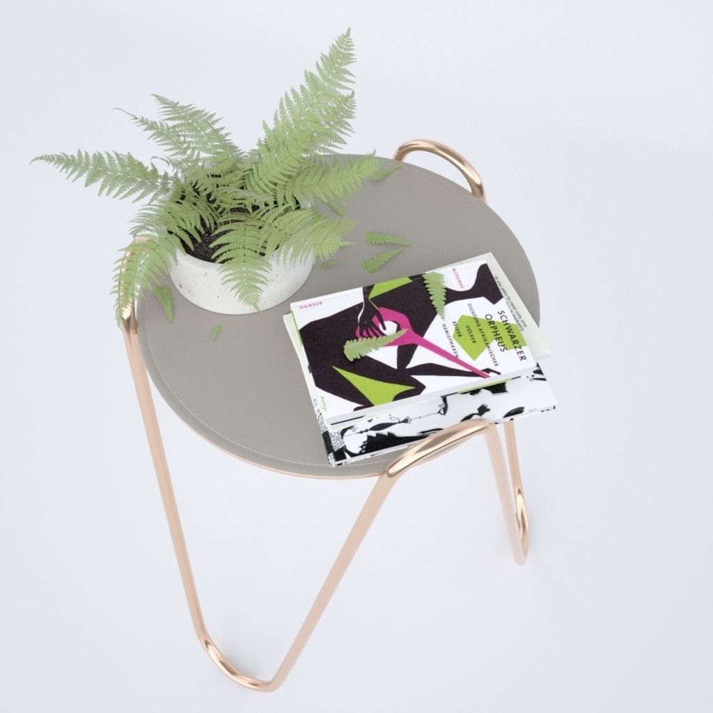 Side Table Apelle Chic 3D model_3