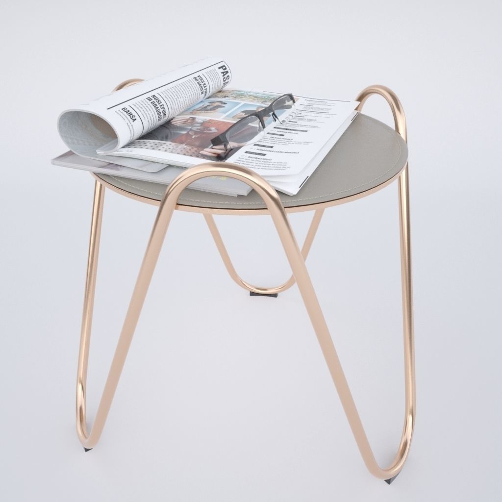 Side Table Apelle Chic 3D model_2