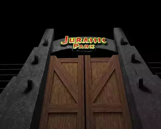 Jurassic Park Gate