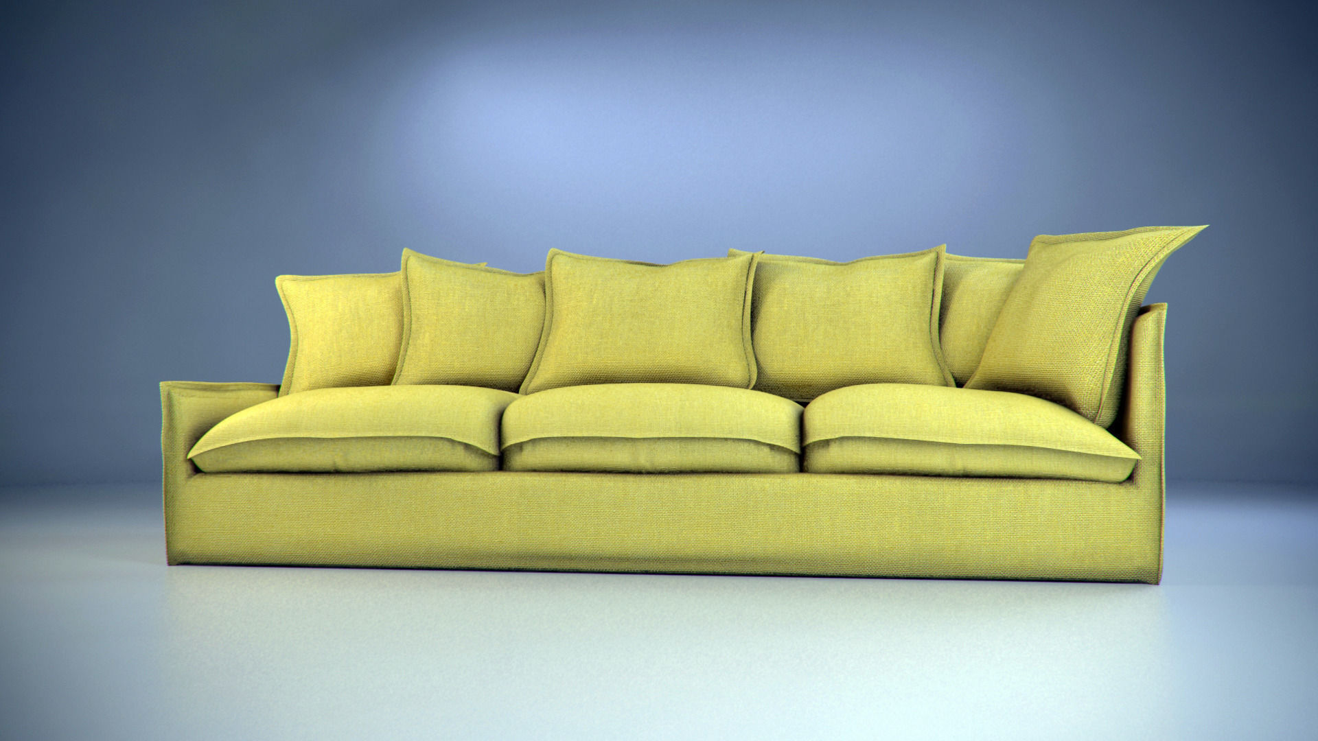Modern Sofa 3D model_1