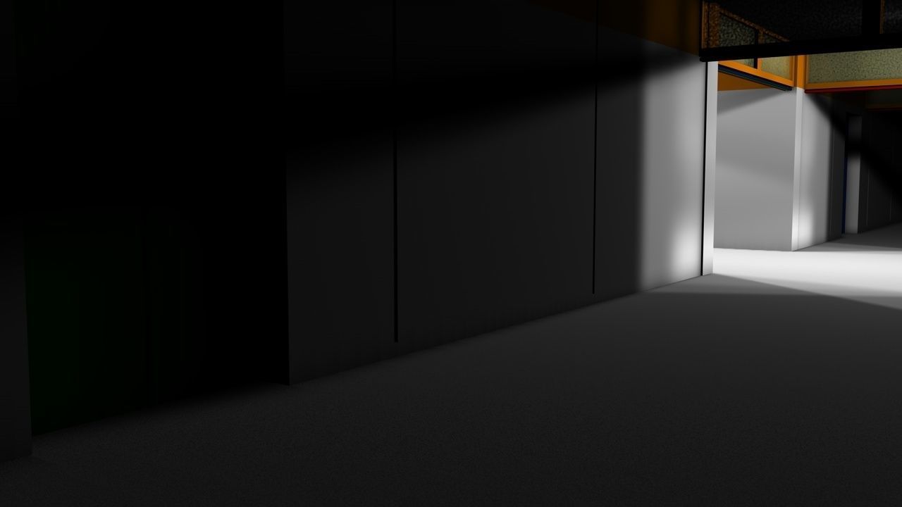 USS Enterprise Gangway 3D model_4