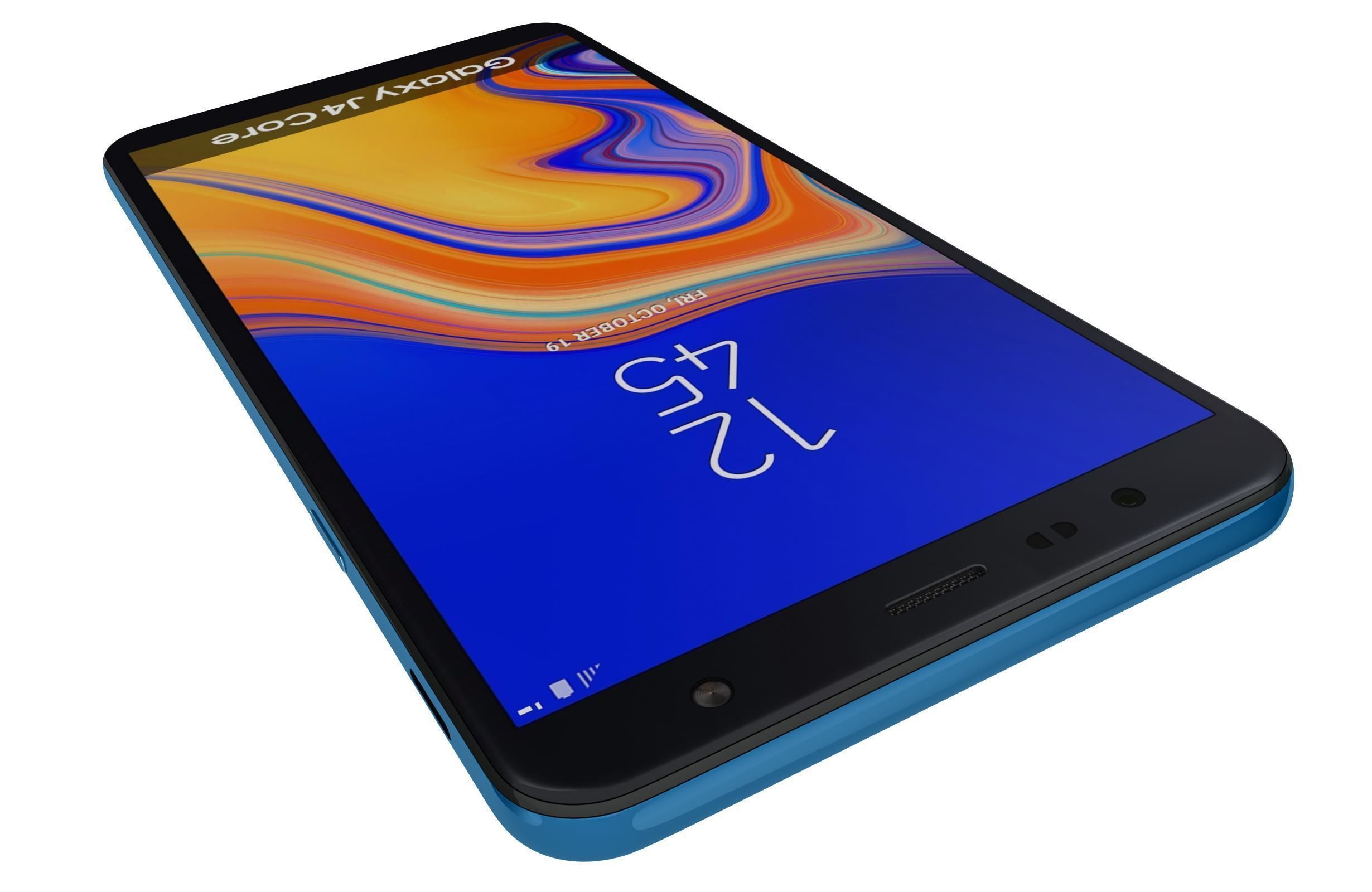 Samsung Galaxy J4 Core Blue 3D model_8