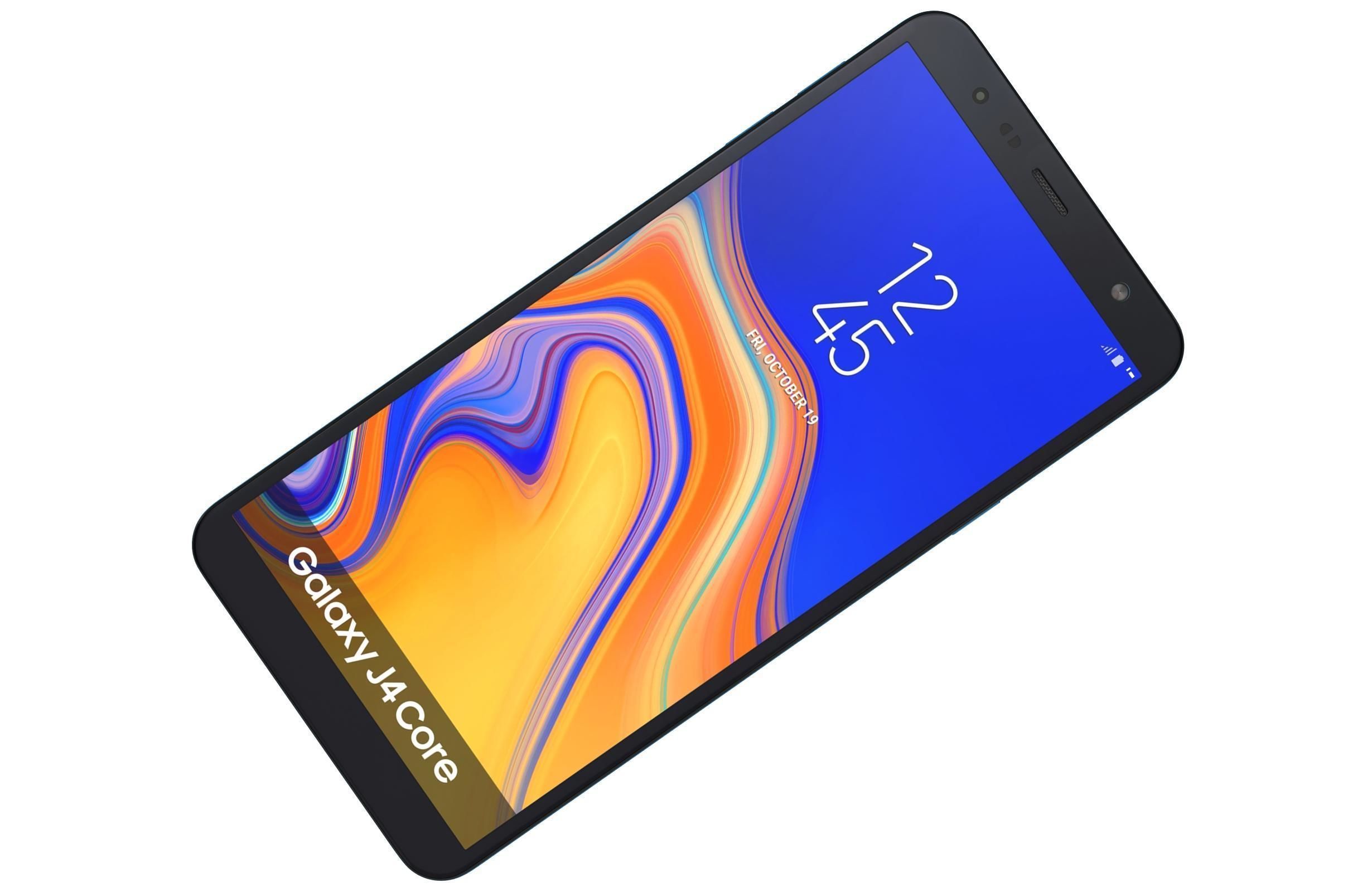 Samsung Galaxy J4 Core Blue 3D model_6