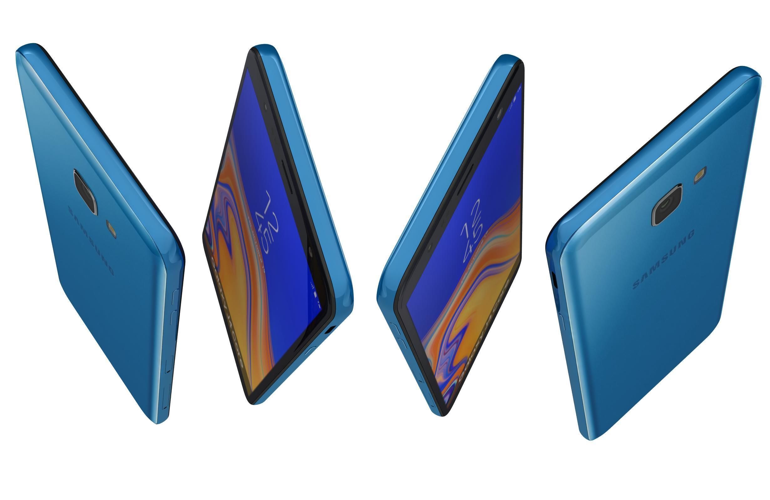 Samsung Galaxy J4 Core Blue 3D model_4