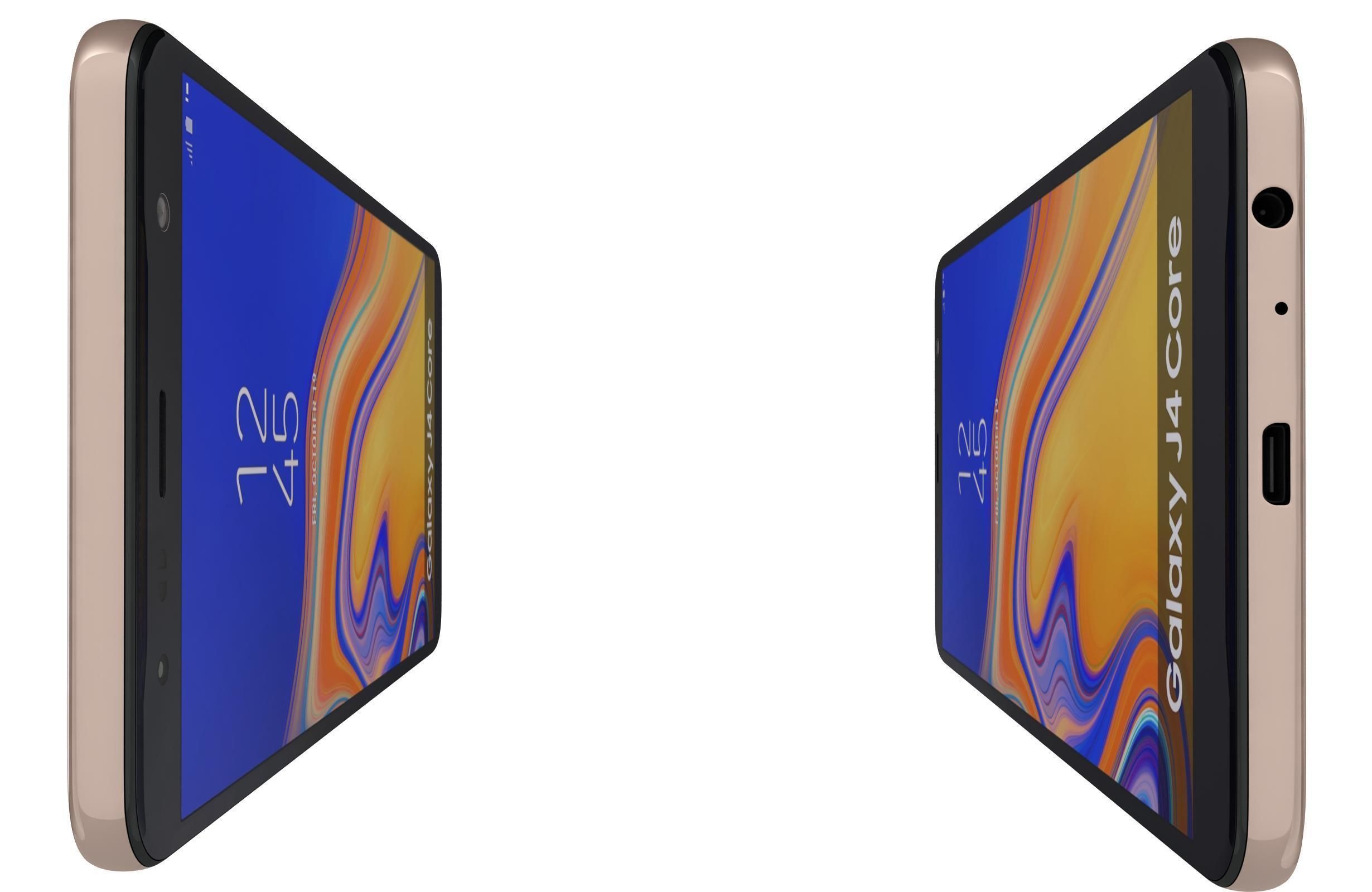 Samsung Galaxy J4 Core Gold 3D model_2