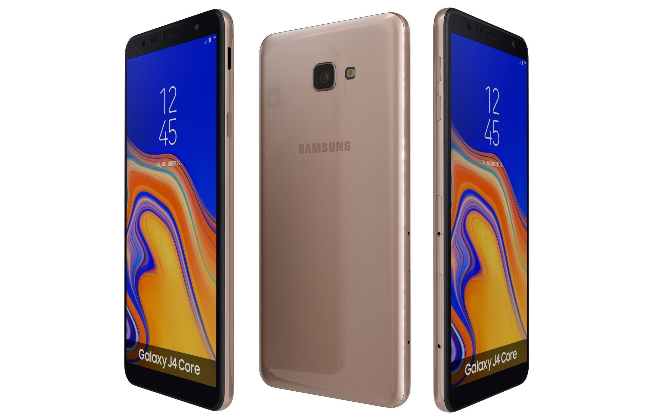 Samsung Galaxy J4 Core All Colors 3D model_1