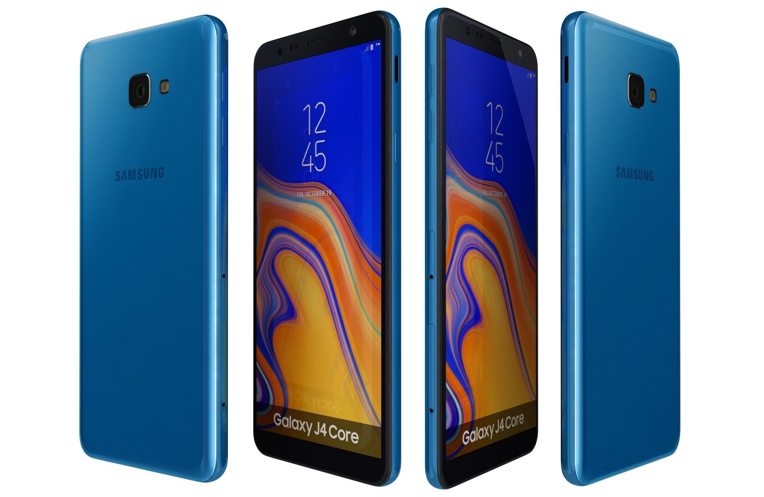 Samsung Galaxy J4 Core All Colors 3D model_8