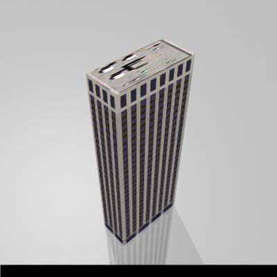 LOW-POLY CITY BUILDINGS Low-poly 3D model_74