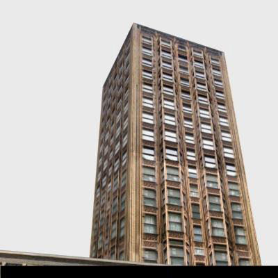 LOW-POLY CITY BUILDINGS Low-poly 3D model_55