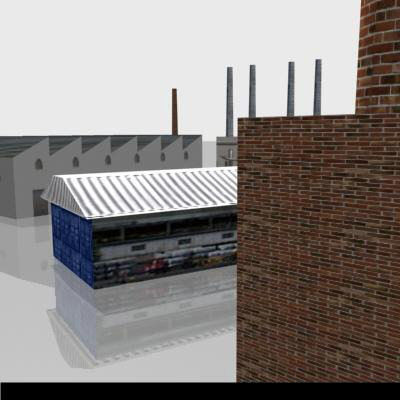 LOW-POLY CITY BUILDINGS Low-poly 3D model_70