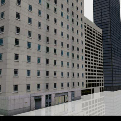 LOW-POLY CITY BUILDINGS Low-poly 3D model_23