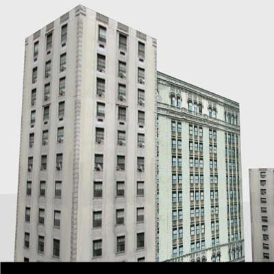 LOW-POLY CITY BUILDINGS Low-poly 3D model_79