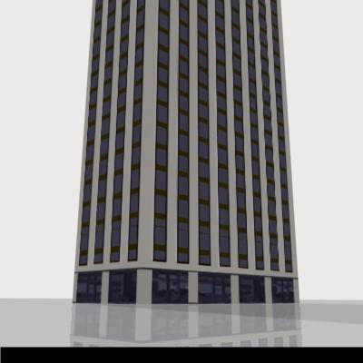 LOW-POLY CITY BUILDINGS Low-poly 3D model_75