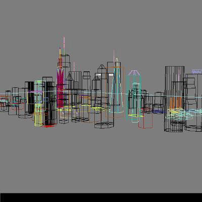 LOW-POLY CITY BUILDINGS Low-poly 3D model_73