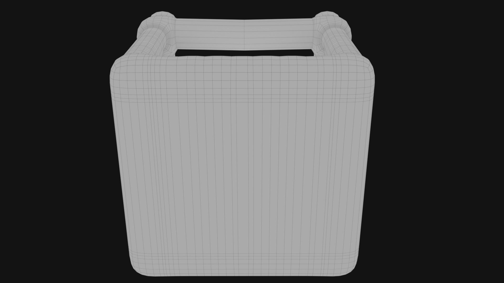 3D low poly PBR bouncy inflatable castle Low-poly 3D model_15