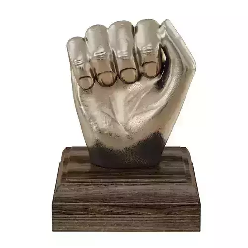 Kingston Hand Fist Decor Sculpture 3D model