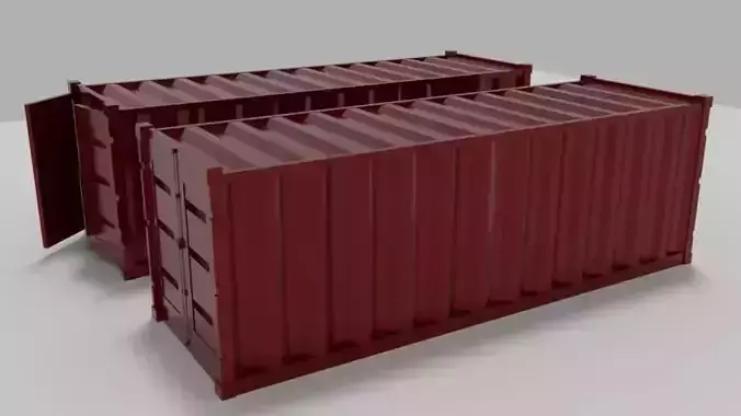Shipping Container model 3D print model