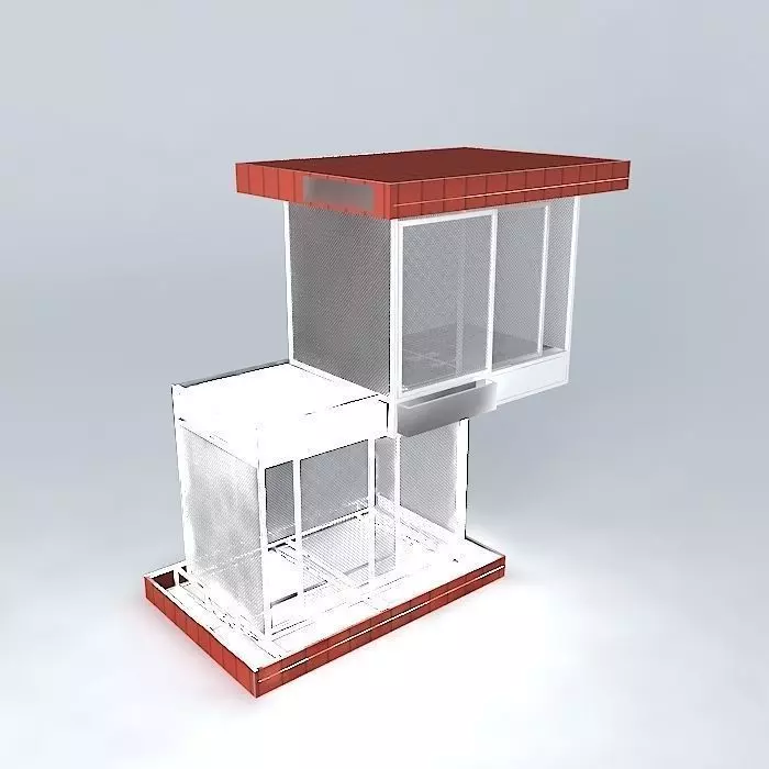 Almacen toxic waste Free 3D model_0