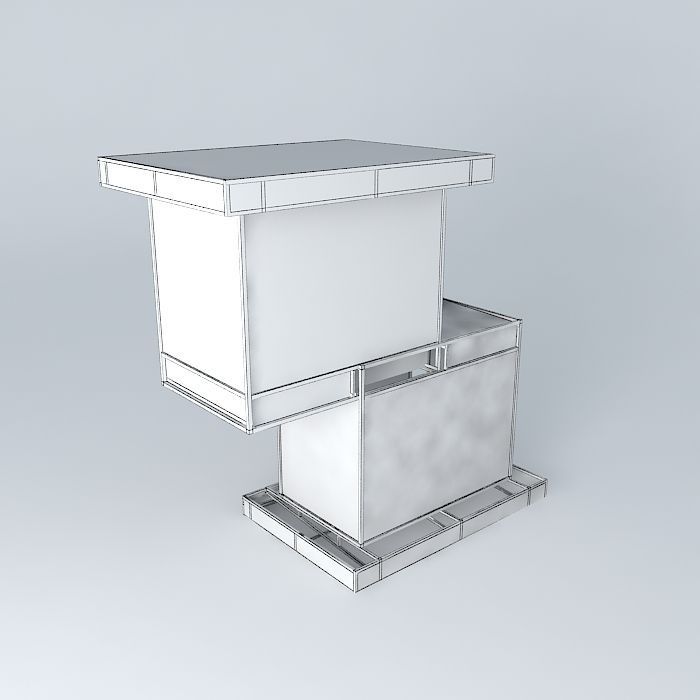 Almacen toxic waste Free 3D model_4