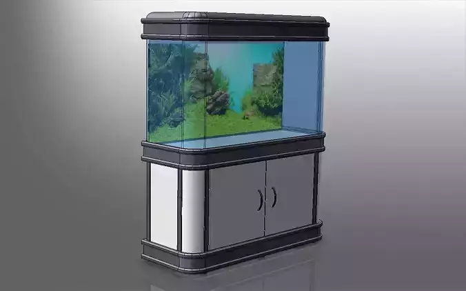 AQUARIUM cabinet