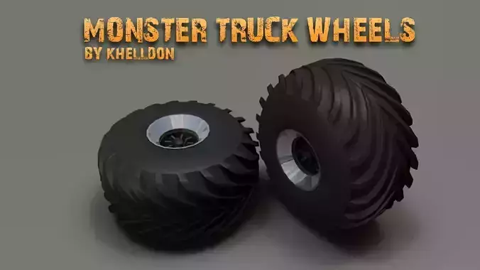 Monster Truck Wheel