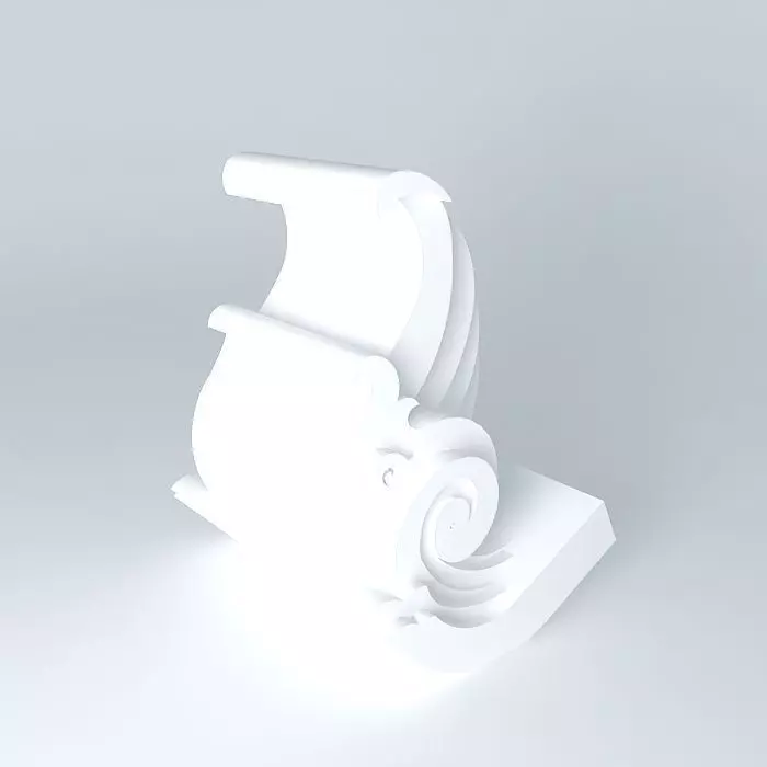 End Roof Ornament 3D model_0