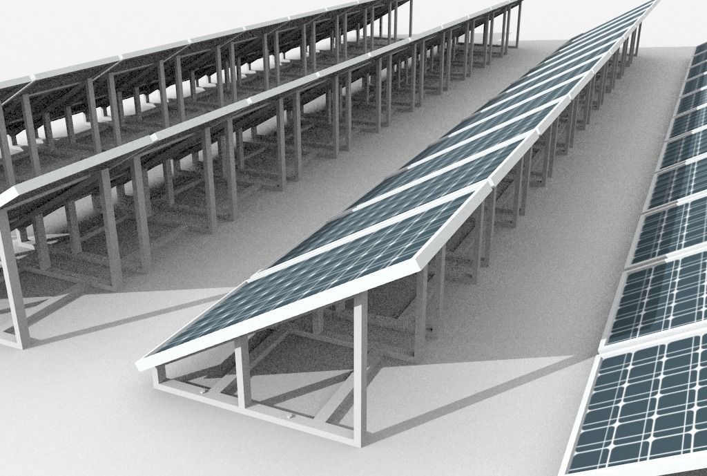 solar power 3D model_2
