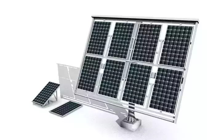 solar power 3D model