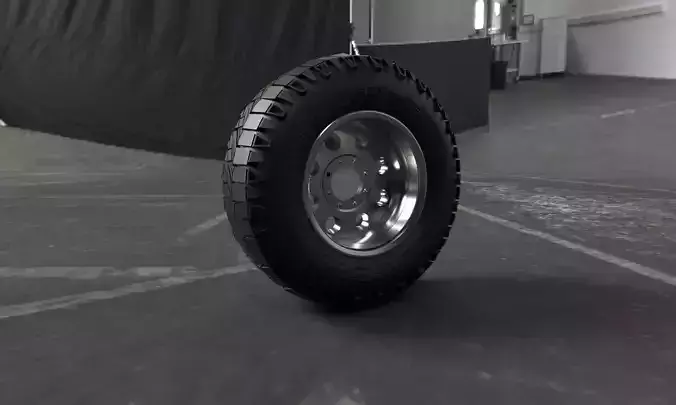 LSMW-0100 Military Truck Wheel