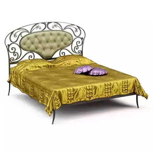 Bed Target Point Imbottiti 3D model