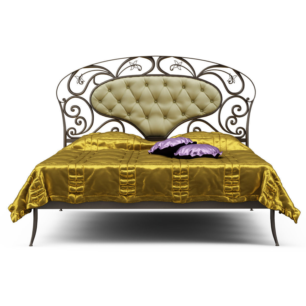 Bed Target Point Imbottiti 3D model_2